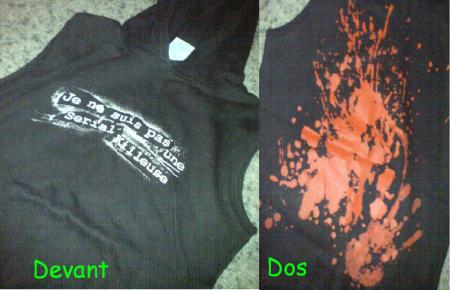 Debardeur avec capuche